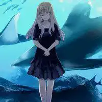 海蓝色系动漫女头你爱么
