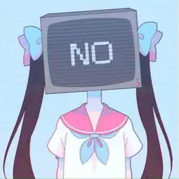 动漫二次元头像水手服双马尾少女