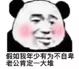 熊猫头表情包不说晚安了,我要和你一起睡觉