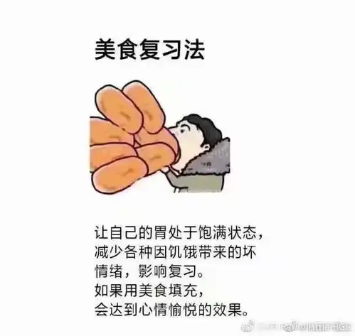 表情包,那些临近期末的奇怪复习法