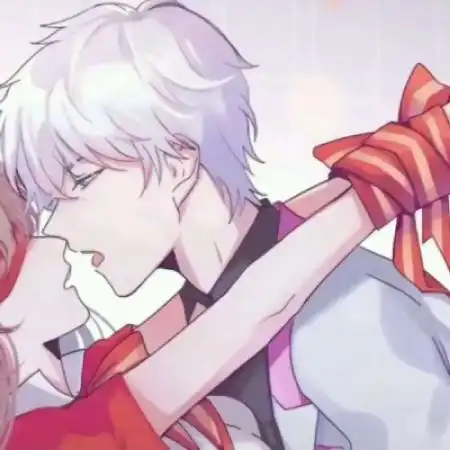 动漫情侣头像一对最深的爱是舍不得放开