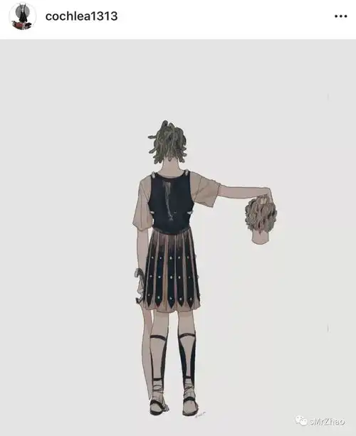 smrzhao纹身推荐第154期黑白动漫黑魔法少女森系纹身
