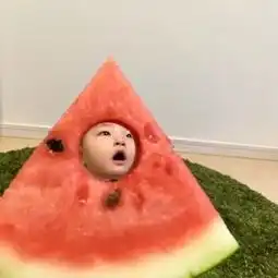 看了拍手称绝,日本萌妹子这么玩西瓜