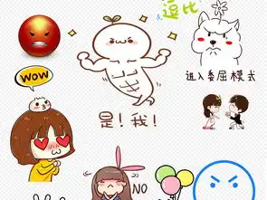微信表情包综艺节目表情包卡通文字装饰图片素材模板下载3.05mb办公商务大全生活工作