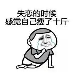 不瘦找不到对象表情包