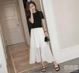 有了这些半身长裙,想不高不瘦都难