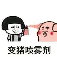 变猪喷雾表情包斗图