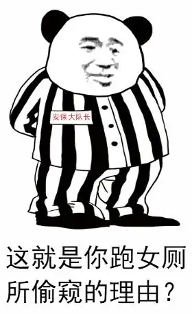 熊猫表情包人到中年不得已,保温杯中配枸杞