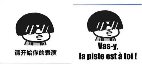 聊天尬住不如回复一个法语表情包