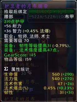 魔兽世界里好不容易打战场拿来的荣誉,不晓得换什么装备,70fs