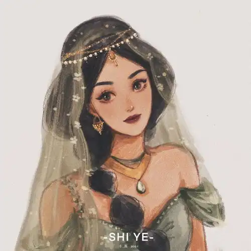 超绝的手绘女生头像,喊闺蜜一起用同系列