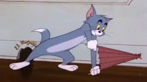 猫和老鼠汤姆头一回这么利索地抓住杰瑞,这装备付费的吧