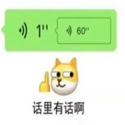 很好玩的微信对话框聊天文字表情有些话不能明说