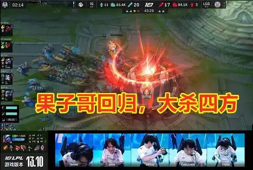 cryin回归大杀四方,ig零封lgd吐槽打野不捡先锋,这很lgd