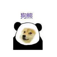搞笑狗熊表情包头像卡通狗熊搞笑头像