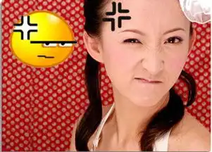 简单恶搞漂亮妹妹演绎qq表情