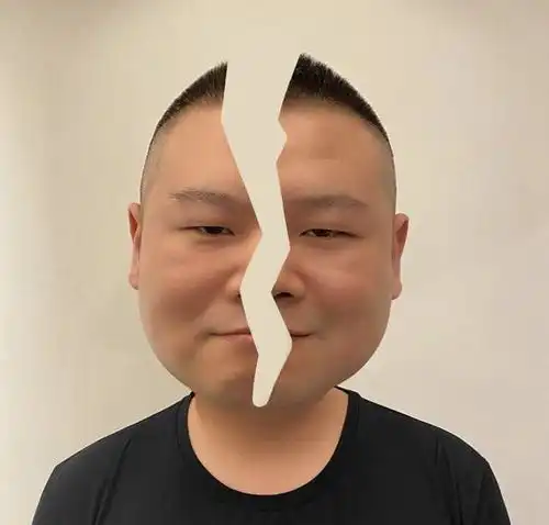岳云鹏模仿新表情包,还原裂开图案,却被网友搞笑修复
