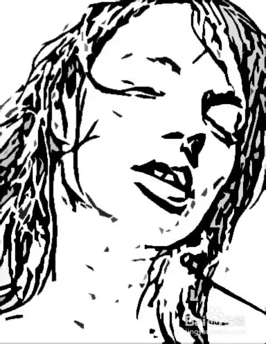 如何将照片做成黑白漫画效果