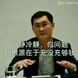 表情包马化腾让你去充钱了
