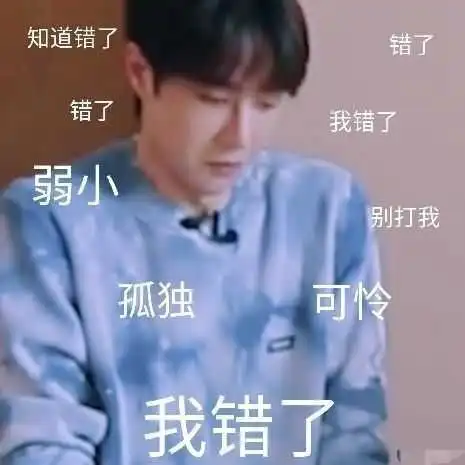 mtjj们有没有王一博搞笑的表情包