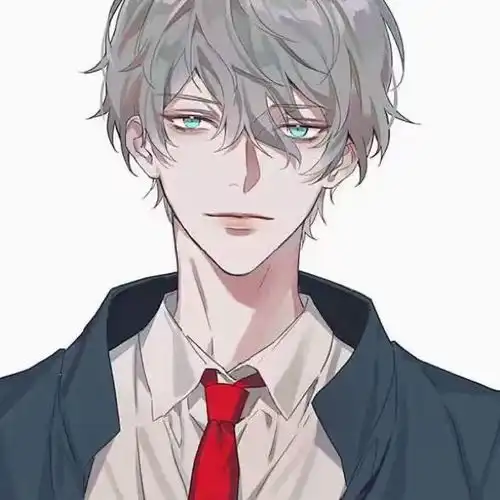 动漫男生头像满眼都是你的人才配得上你全部的爱