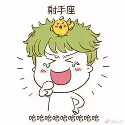 漫画表情包12星座趣味表情包第二波来啦