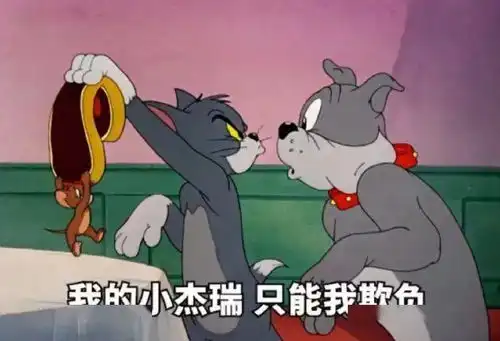 猫和老鼠表情包今天喝了脉动吃了果冻还是忍不住对你心动