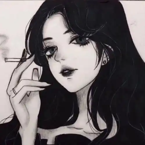 动漫御姐头像下次再对人敞开心扉时就是我的尸检