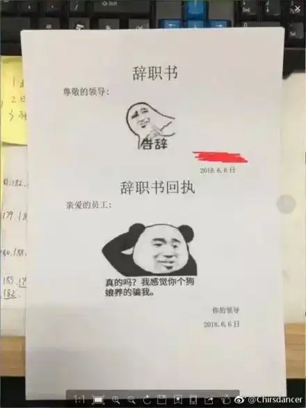每日一冷老板问我为什么要辞职,我竟然无言以对