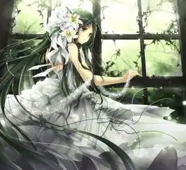我想要一些动漫女生全身礼服图片