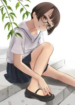 清纯靓丽萌系美眉,二次元小性感的短发软妹