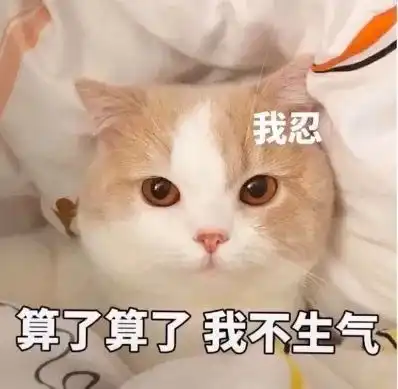 表情不生气表情包算了