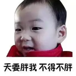 胖的路上永远没有极限,不要找借口