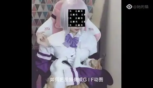 如何把视频制作成动图,请把感谢小猫咪,打在评论区ps表情包