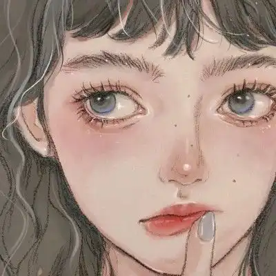 动漫女头爱上一朵花就陪她去绽放