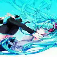 初音未来表情包带字的微信头像图片大全