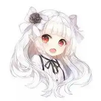 二次元头像女呆萌长发微信头像图片大全