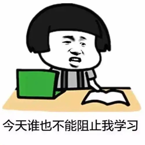 今日份学习表情包