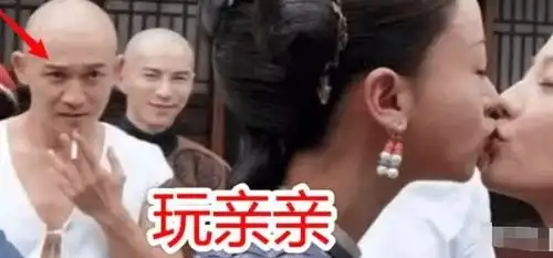 明星拍戏空闲在干嘛杨颖抽烟赵丽颖啃鸡腿,而她练起了接吻
