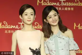 赵丽颖甜蜜亲吻蜡像真人假人分不清