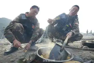 武警魔鬼周训练工兵铲做饭再次出现