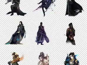 中国风水墨武侠人物侠客小说角色png素材图片模板下载41.05mb古风戏曲人物大全人物形象