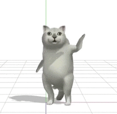 表情奇怪的知识增加了mur猫3d动态表情包