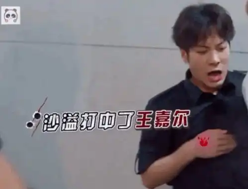 王嘉尔被沙溢误伤,表情委屈到让人想rua,网友paul你怎么回事