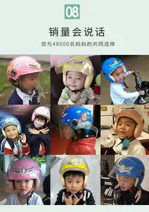 儿童头盔电动车摩托车男女小孩子宝宝四季卡通安全帽冬季半盔