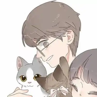 情侣头像晚安