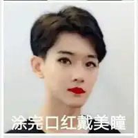 花少北杀马特表情包
