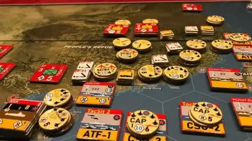 损失一艘航母美军闭门进行南海兵棋推演,参演人员表情很痛苦