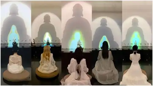 佛媛火了女网红寺庙打擦边球炫富,衣着不雅媒体狐狸尾巴穿了袈裟也藏不住