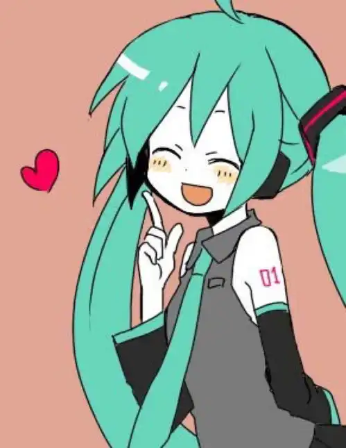 初音未来的表情包第二期
